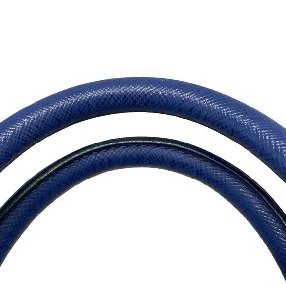 PRADA Triangle Logo Tote Bag BN2608 Saffiano Lux (Leather) - Picture 13 of 16